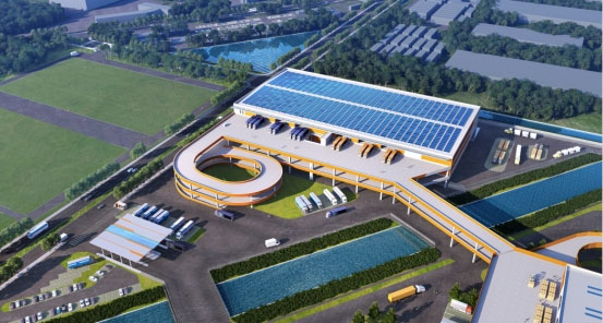 Hangzhou eHub Project is a global smart logistics hub