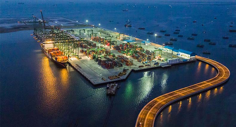 Puerto de Tanjung Priok. Envíos de China al Sudeste Asiático