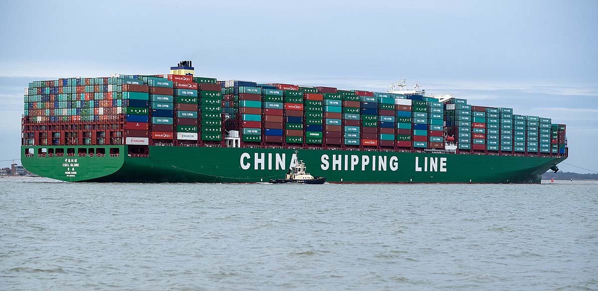 Shipping cargo from China (The China Shipping Line)