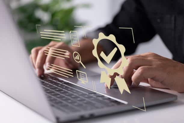 Digital certification process for securing COC for shipping goods internationally.