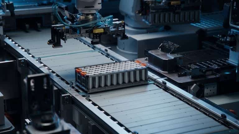 Automated production line for lithium-ion battery shipping readiness