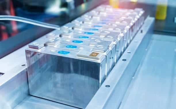 Heavy-duty metal case lithium-ion batteries prepared for shipping