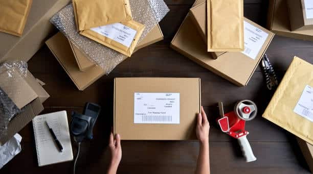 Packaging and preparing imported goods from France for distribution.